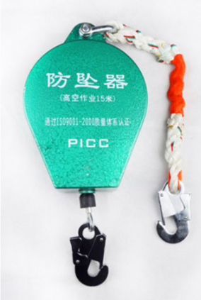 速差式防墜器使用前的檢查事項